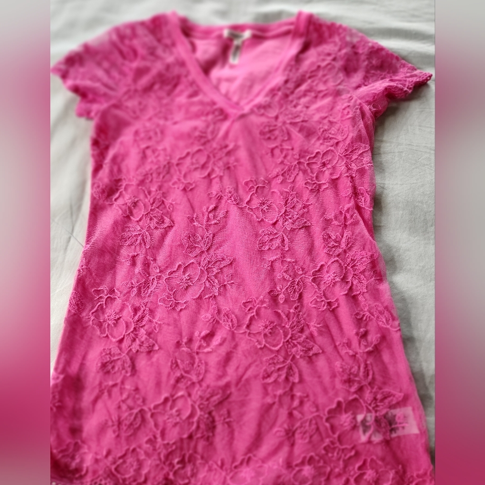 AEROPOSTALE Pullover Blouse Size Large  Short Sleeves